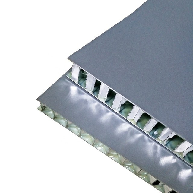 Interior / Exterior Building Wall Cladding Decoration Alu Alloy Skin Aluminium Honeycomb Core Composite Panels Suppliers