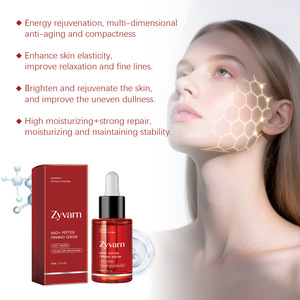 Esencia de cuidado con péptidos para hidratar la piel del rostro, delicada y brillante, esencia de cuidado de aplicación diaria. - Product Image 4