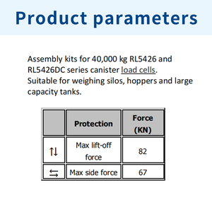 Module de pesage DINI ARGEO 173801 pour capteurs de pesage à godet RL5426 et RL5426DC (acier zingué) 173801 Dini Argeo 173801 Weigh - Product Image 5