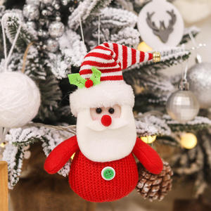 New Design Durable Stuffed Animal Filled With Pp Cotton Stuffed Animal Toy Lovers Santa Claus Plush Toy - Product Image 3