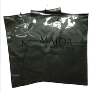 Sacs d'emballage en plastique pour envoi postal, personnalisés, imprimés, mats, noirs, avec logo, pour vêtements et emballages de vêtements