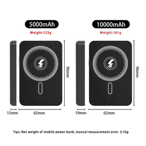 พาวเวอร์แบงค์10000 mAh แม่เหล็กภายนอกแบตเตอรี่5000 CE ขนาด10000 mAh ชาร์จเร็ว5000mAh สำหรับ <span class=keywords><strong>iPhone</strong></span> - Product Image 6