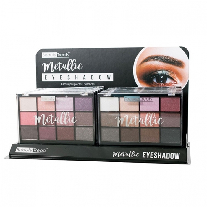 Apache Customizable Light Duty 2-Layer Glossy Lamination Modern Single Sided Eye Shadow Display Racks Cosmetic Tabletop Shopping — view 5