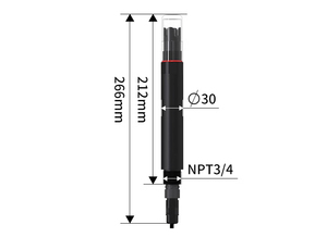 เซ็นเซอร์วัดอุณหภูมิและค่า <span class=keywords><strong>pH</strong></span> แบบ RS485 Modbus สำหรับการตรวจสอบการบำบัดน้ำ  กันน้ำระดับ IP68  หัววัดค่า <span class=keywords><strong>pH</strong></span> แบบออนไลน์สำหรับน้ำเสียและเพาะเลี้ยงสัตว์น้ำ - Product Image 6