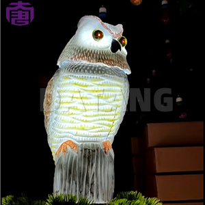 Lámpara de búho con cabezal giratorio, luz decorativa para jardín y patio - Product Image 2