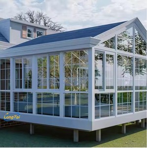 Andexin Maison en verre Serre en aluminium Véranda Véranda Maisons en verre Maison en verre sur pied Petite maison en verre - Product Image 5