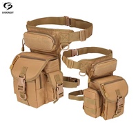 Sac de taille portable pour sports de plein air, sac de cuisse, sac de randonnée, sac de chasse, sac de pêche, sac tactique, sac à dos