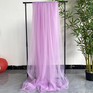 Drapé de chaise de <span class=keywords><strong>mariage</strong></span> en dentelle, organza, tissu transparent, tulle blanc, housses de chaise à rayures bambou, suspensions de <span class=keywords><strong>plafond</strong></span> en polyester - Product Image 5
