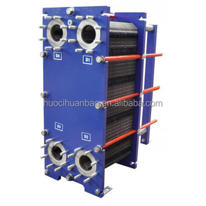 Industrial Grade aço inoxidável 304/316 água para água trocador de calor com design compacto para aquecimento e resfriamento - Product Image 1