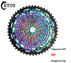 Xtto — ensemble de vitesses pour vtt, avec roue libre, dérailleur arrière, pièces pour vélo tout terrain, pour moyeu xd, 1x12 vitesses
