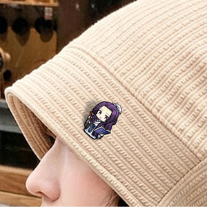 Pin de esmalte al por mayor de Anime Apothecary Diaries, insignia metálica de <span class=keywords><strong>Maomao</strong></span> Jinshi, pin de solapa personalizado para mochilas, moda - Product Image 4