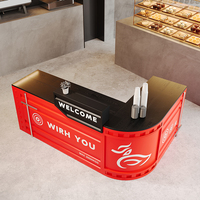 Meubles de bar en métal multi-usages, design moderne et hygiénique, surface de travail facile à nettoyer, comptoir pour hôtel, bar à domicile