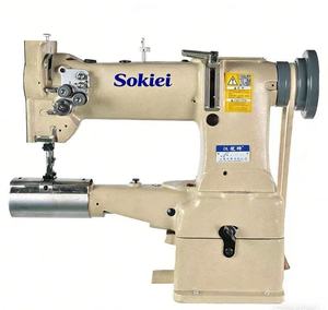 28B New Flat-Bed Industrial Double Needle <b>Walking</b> Foot Multineedle Sewing <b>Machine</b> - Product Image 4