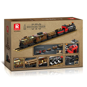 Reobrix 66806 Norfolk and Western, Tren de Transporte de Plástico, Modelo de Ciudad, Rompecabezas de Construcción para Niños, Bloques Educativos - Product Image 3