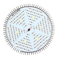 Lampu LED 18W 50W 80W 100W, Lampu Tumbuh Spektrum Penuh Lampu Phyto untuk Tanaman Taman Biji Bunga Kotak Pertumbuhan E27