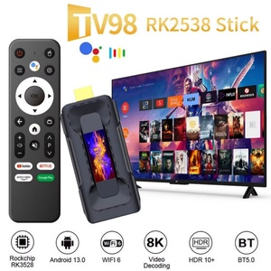 ขายส่ง Android 13 TV Stick RK3528 4K 4GB+32GB 2.4G/5G WiFi พร้อมรีโมทสั่งงานด้วยเสียง Smart TV Stick โดย TV98 - Product Image 3