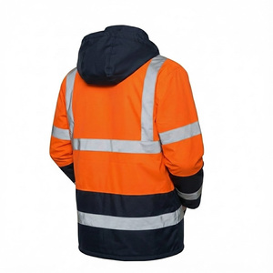<span class=keywords><strong>Veste</strong></span> <span class=keywords><strong>de</strong></span> sécurité haute visibilité néon, <span class=keywords><strong>veste</strong></span> <span class=keywords><strong>de</strong></span> travail industrielle réfléchissante personnalisée, <span class=keywords><strong>veste</strong></span> <span class=keywords><strong>de</strong></span> travail haute visibilité, vêtements d'hiver - Product Image 5