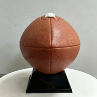 Ballon de football américain en PU épaissi, cousu à la machine, modèle 001, taille 9, fabriqué en Chine pour le jeu et l'entraînement