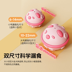 ลูกบอลของเล่นสัตว์เลี้ยง DouDou Pig ขนาด 60 มม. 80 มม. สองขนาด ทนทาน บีบมีเสียง สำหรับสุนัขขนาดเล็ก กลาง ใหญ่ - Product Image 1