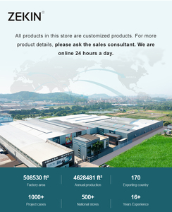 Cửa sổ trượt zekin bảo mật cao nhôm bền với cửa sổ kính ba cho các tùy chọn màu sắc văn phòng - Product Image 6