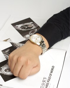 1Customized Luxury Stainless Steel Miyota <b>Automatic</b> Mechanical Water Resistant <b>Chronograph</b> Men's Watch Pointer Dial 20mm Band - Product Image 5