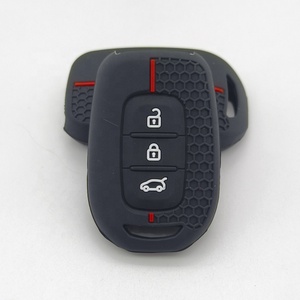 Housses de clés de voiture imperméables et anti-poussière personnalisées en gros pour Renault Housses de clés de voiture en caoutchouc de silicone - Product Image 2