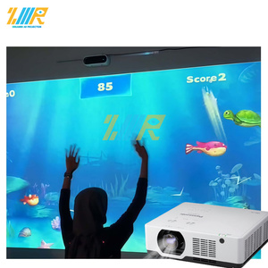 AR <span class=keywords><strong>Sensor</strong></span> 3D <span class=keywords><strong>Kinect</strong></span> Kid Juegos de juegos de proyección interactiva con sensores de movimiento Proyector de pared interactivo Juego para niños - Product Image 6