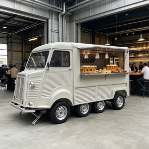 Remolque de Comida Comercial Personalizado de Múltiples Ejes con Estación para Sándwiches Calientes, Área de Barra de Café para Exhibición de Autos - Product Image 1