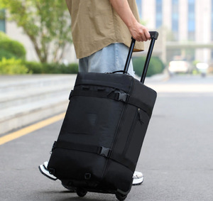 Waterproof Weekender Durable Large Capacity Duffel <strong>Bag</strong> Carry <strong>on</strong> Luggage Sport Travel <strong>Bags</strong> With <strong>Wheels</strong> <strong>Kit</strong> - Product Image 1