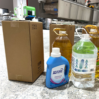 Machine d'emballage horizontale pour boîtes en carton plastique avec fonctions de remplissage et d'étiquetage pour ampoules LED, tubes de dentifrice, cosmétiques, aliments, à moteur