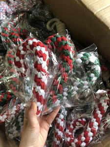 Yeni ürün köpek 2025 Pet baston oyuncak seti baston şeker noel köpek oyuncak - Product Image 2