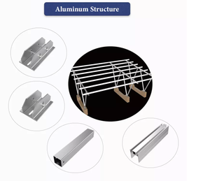 Système de panneaux solaires de 10 000 watts, carport photovoltaïque en aluminium pour voitures - Product Image 6