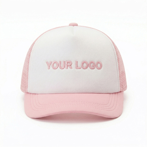 Gorra Trucker de Espuma de 5 Paneles <span class=keywords><strong>con</strong></span> Logotipo Personalizado SHINY y Malla Transpirable en la Parte Trasera para Marca de Ropa Urbana y Regalo Promocional de Verano - Product Image 1