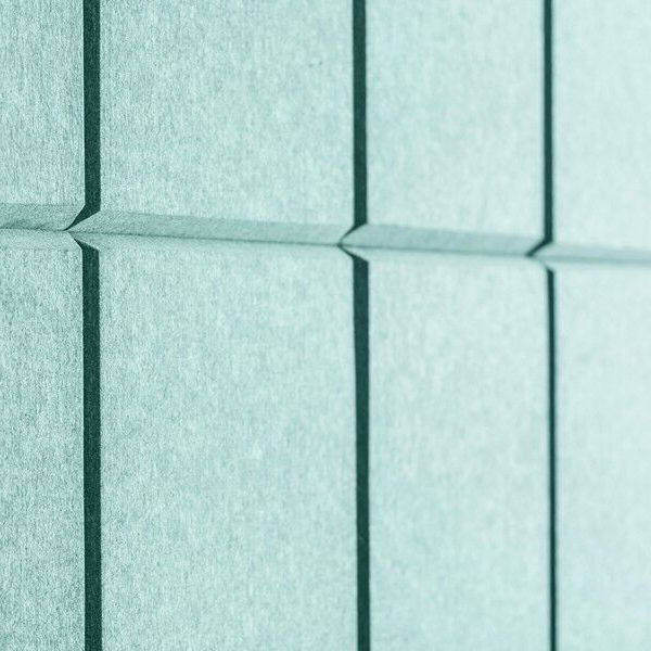 Настенное украшение поглощает звуковую акустическую панель из полиэстера