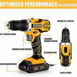 Taladro Inalámbrico de Impacto de Iones de Litio de Calidad con Logotipo Personalizado al por Mayor 2024, Taladro Inalámbrico de 21 V - Product Image 2
