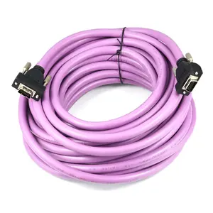 Cabo de dados roxo da placa principal, lvds 4m 6m, alta densidade, 14pin, cobre, para impressora yaselan gongzheng