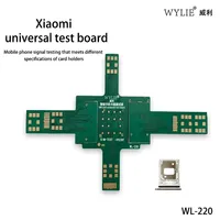 WYLIE WL-220 Carte de test universelle de signal téléphonique pour Xiaomi, compatible avec toutes les cartes SD et tous les modèles