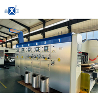 Machine de découpe et d'impression à grande vitesse XT-G à contraste élevé avec rouleau Anilox pour des graphismes nettes sur carton ondulé