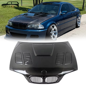 Capó Delantero de Fibra de Carbono de Alta Calidad Estilo <span class=keywords><strong>GTR</strong></span> Estilo <span class=keywords><strong>M3</strong></span> para <span class=keywords><strong>BMW</strong></span> Serie 3 <span class=keywords><strong>E46</strong></span> <span class=keywords><strong>M3</strong></span> Parachoques - Product Image 1