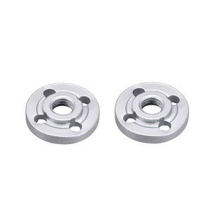 Jeu <span class=keywords><strong>d</strong></span>'écrous de blocage et de clés pour <span class=keywords><strong>meuleuse</strong></span> <span class=keywords><strong>d</strong></span>'<span class=keywords><strong>angle</strong></span> | M14 & 5/8 "-11 UNC Double Filetage | Ecrou à bride à changement rapide pour disques de coupe et de meulage - Product Image 3