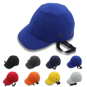 Safety Hard Cap With ABS Inner Shell Anti Impact Bump Cap Polycotton Material Made Industrial Baseball Bump Hats