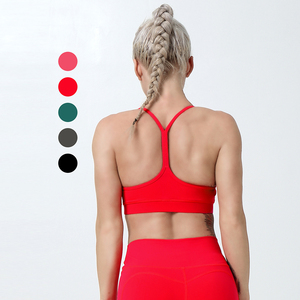 <span class=keywords><strong>Reggiseno</strong></span> da Yoga ad asciugatura rapida con impatto personalizzato <span class=keywords><strong>a</strong></span> basso MOQ <span class=keywords><strong>reggiseno</strong></span> elastico e <span class=keywords><strong>reggiseno</strong></span> sportivo al Neon - Product Image 1