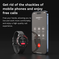 Nouvelle Montre Connectée d'Extérieur V315 Style Affaires Gentleman 2026 avec Écran Tactile, Moniteur de Fréquence Cardiaque, Certifiée CE, Bracelet Connecté Personnalisable SDK