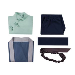 Luo Xiaohei War 2 <b>Anime</b> <b>Cosplay</b> <b>Costume</b> Blue Robe Outfit Halloween - Product Image 3