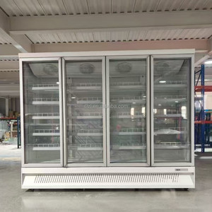 Refrigerador Vertical Inteligente para Comercios, Exhibidor de Bebidas con Puerta de Vidrio LED para Cerveza, Vino y Refrescos - Product Image 5