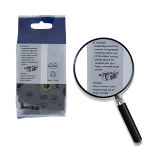 Cinta de etiqueta privada Weemay blanca sobre transparente de <span class=keywords><strong>12mm</strong></span> Compatible con <span class=keywords><strong>Brother</strong></span> 135 TZe135 TZe para impresora de etiquetas de cinta P-Touch - Product Image 5