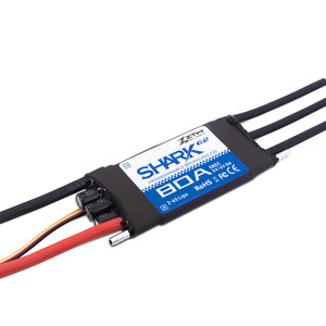 ZTW Shark Versión Mejorada 20A/30A/40A/50A/60A/80A/100A ESC Bidireccional Impermeable CoolRun para Modelos de Barcos - Product Image 5