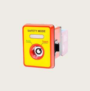 Serrure électromagnétique Safect SKA-22-TOR-SK, interrupteur à clé, EN 60947-5-1, rotation automatique, double sortie auxiliaire (commutable NPN PNP), Corée - Product Image 1