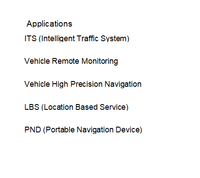 Récepteur GNSS RTK (G-Mouse) StrongFirst 1575.42MHz 4.5V ~ 5.5V basé sur un chipset Beken haute performance et basse consommation