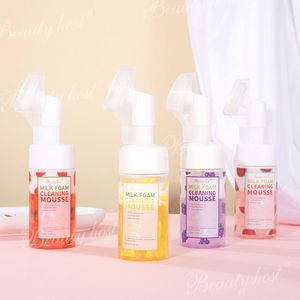 Beauty Host Fruit Amino Acid Mousse Face Wash Pore Massage Brush Gentle Foam Face Wash Brightening Hydrating Soothing for Family - Product Image 1